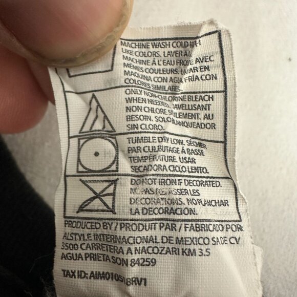 Fireball Cinnamon Whisky Graphic Black T-Shirt XL Alstyle 100% Cotton Unisex - Picture 6 of 6